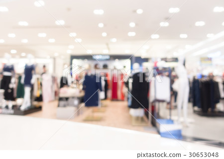 Abstract blur shopping mall 30653048