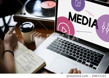 Music Streaming Media Entertainment Equalizer 30653101