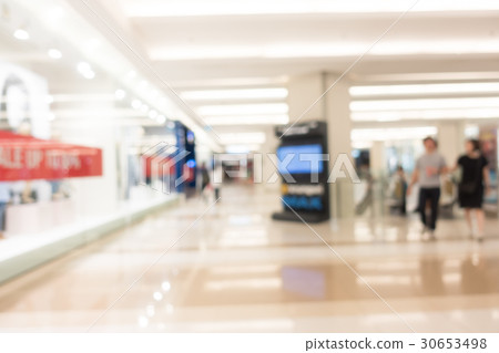 Abstract blur shopping mall Abstract blur shopping mall 30653498