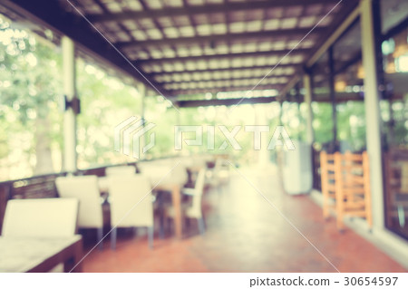 Abstract blur and defocused coffee shop cafe and restaurant Abstract blur and defocused coffee shop cafe and restaurant 30654597