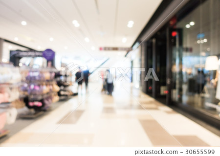 Abstract blur shopping mall Abstract blur shopping mall 30655599
