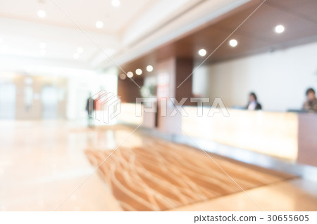 Abstract blur hotel and lobby interior Abstract blur hotel and lobby interior 30655605