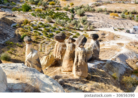 Fairy Chimneys. Cavusin. Cappadocia. Turkey 30656390