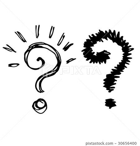 illustration of question marks illustration of question marks 30656400