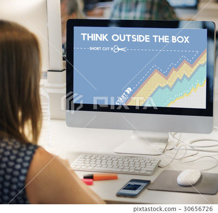 Think Outside Box Creativity Imagination Innovation 30656726