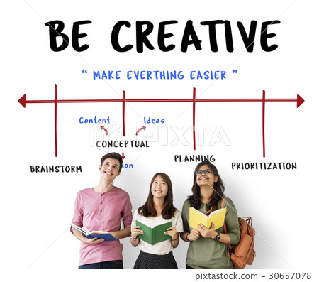 Workflow Be Creative Process Icon 30657078