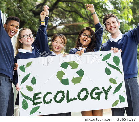 Ecology Fresh Green Living Lush Natural Icon 30657188