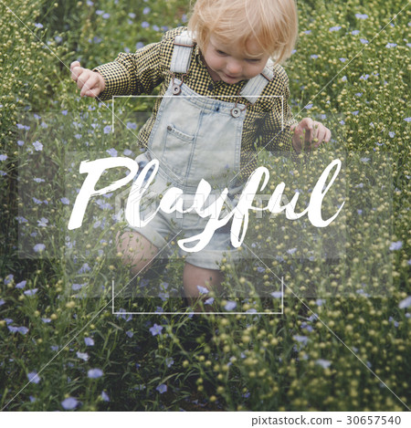 Innocence Adorable Playful Curiosty Pure Word 30657540