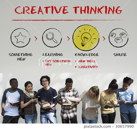 Creative Thhinking Ideas Light Bulb Imagination Inspiration Creative Thhinking Ideas Light Bulb Imagination Inspiration 30657990