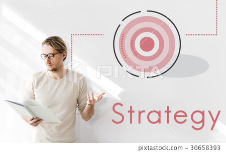 Business Achievement Goal Mission Plan Strategy Icon Symbol Business Achievement Goal Mission Plan Strategy Icon Symbol 30658393