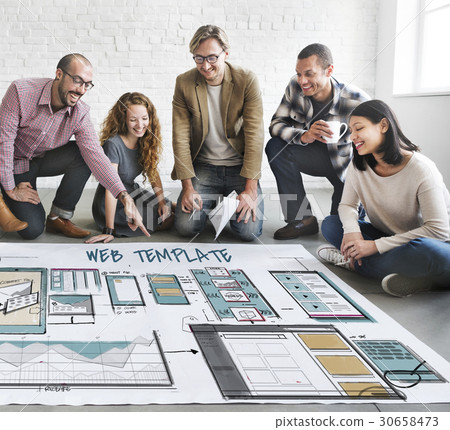 Web template layout draft sketch Web template layout draft sketch 30658473