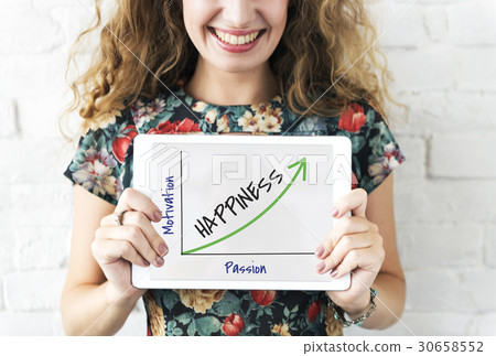 Happiness Power Smile Opportunity Graph Growth 30658552