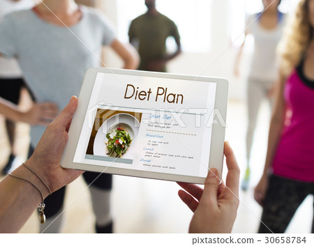 Wellness Diet Plan Healthy Living Icon Wellness Diet Plan Healthy Living Icon 30658784