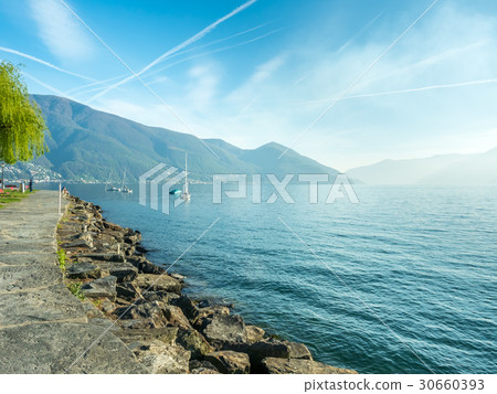 Lake Maggiore in Locarno, Switzerland 30660393