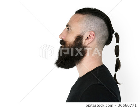 Caucasian Man Side View Style Caucasian Man Side View Style 30660771