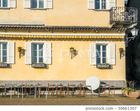 Town scene in Locarno, Switzerland 30661307