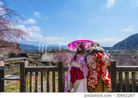 西湖healish村和和服和盔甲 30662267