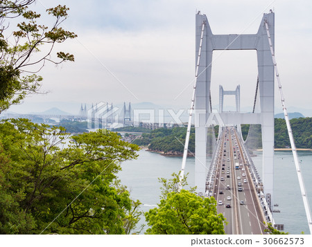 岡山縣倉敷市下津瀨戶大橋 30662573