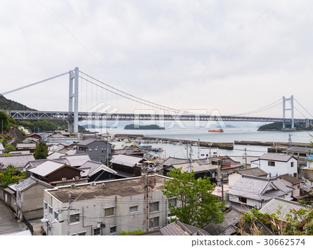 岡山縣倉敷市下津瀨戶大橋 30662574