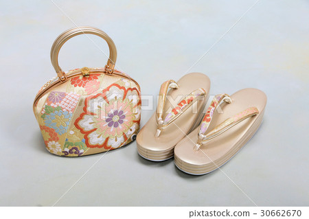 Nishijin編織袋，適合成人和服和涼鞋·和服配飾 30662670