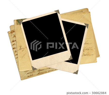 Vintage photo and cards for scrapbooking design 30662864