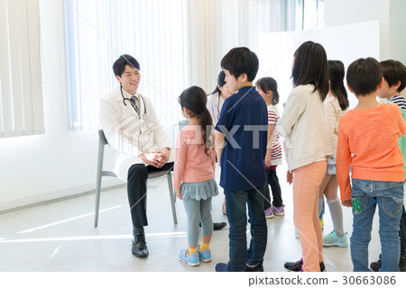健康檢查小學生體檢醫療圖像 30663086