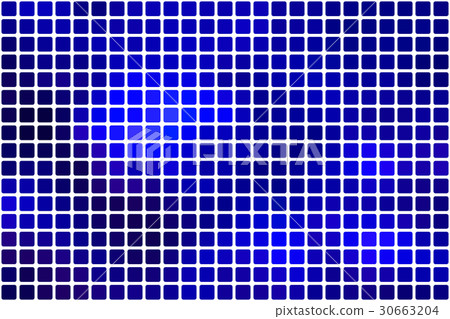 Dark blue abstract rounded mosaic background 30663204