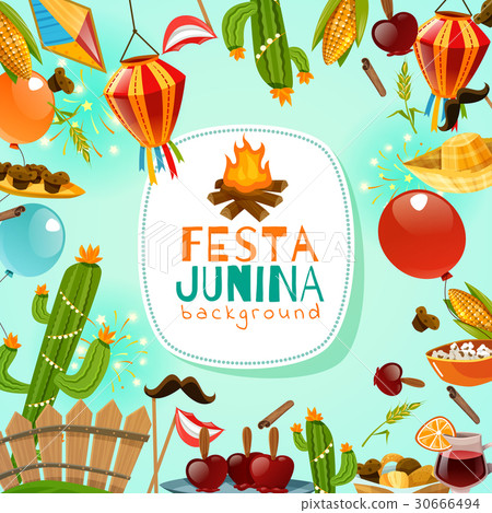Festa Junina Frame Background 30666494