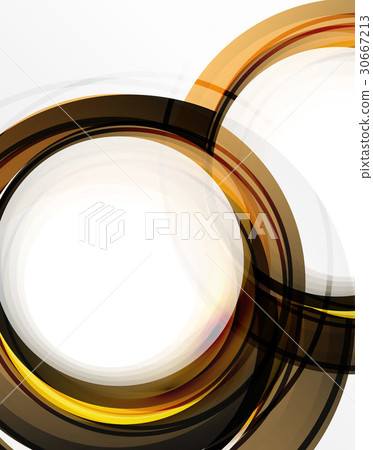 Swirl and circles, futuristic geometrical abstract Swirl and circles, futuristic geometrical abstract 30667213