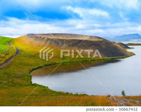 Pseudocrater at Myvatn Lake 30667432