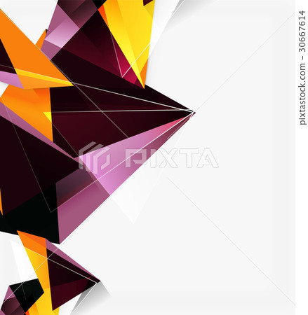 3d triangles and pyramids, abstract geometric 3d triangles and pyramids, abstract geometric 30667614