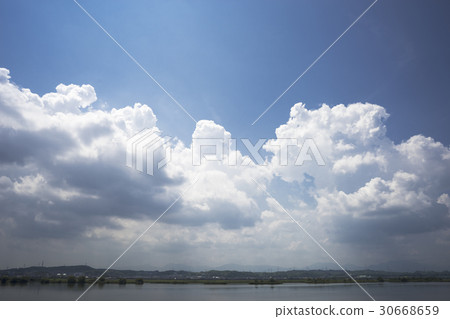 Summer clouds 30668659