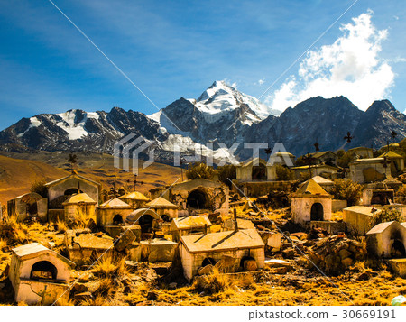 Huyana Potosi and Milluni Miners Cemetery 30669191