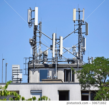Antennas on the roof 30671882