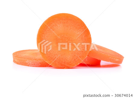 Carrot isolated on a white background. Carrot isolated on a white background. 30674014