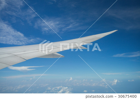 wing of an airplane wing of an airplane 30675400