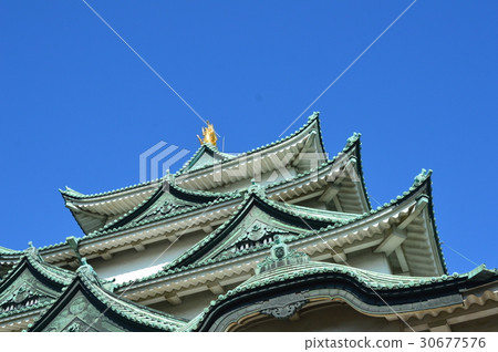 名古屋城堡（愛知縣名古屋市）的城堡塔 30677576
