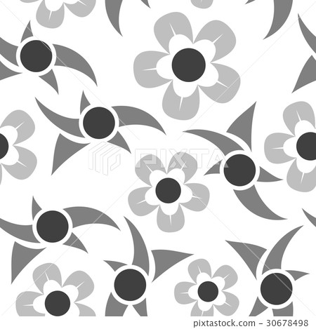 floral abstract pattern floral abstract pattern 30678498