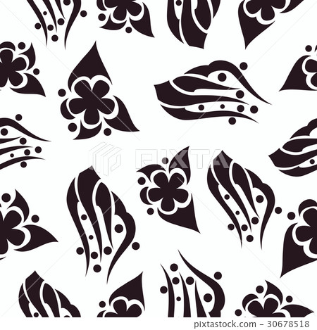 floral abstract pattern floral abstract pattern 30678518