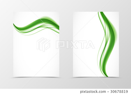 Front and back elegant design flyer template 30678819