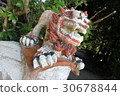 Shisa that opened the mouth wide 30678844