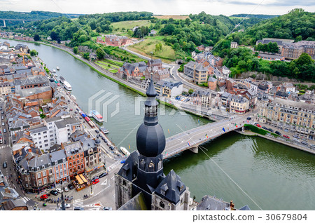 View on citadel of Dinant in Belgium View on citadel of Dinant in Belgium 30679804