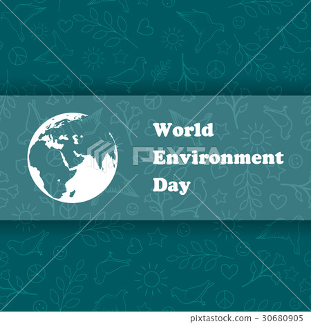 World environment day. Ecology Background. 30680905