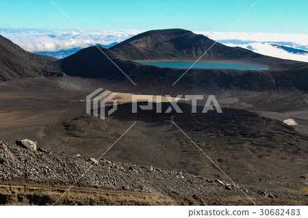 Tongariro National Park · Blue Lake Tongariro National Park · Blue Lake 30682483