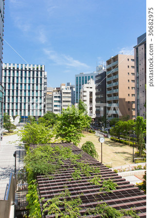 Awaji Park and the streets of Kanda Awaji Park and the streets of Kanda 30682975