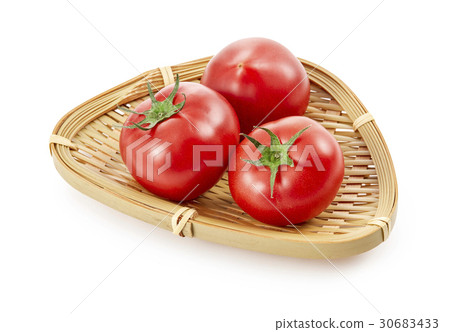 水果番茄（陰影墨水，背景白化） 30683433