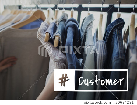 Promotion Enjoyment Shopaholics Customer Store 30684281