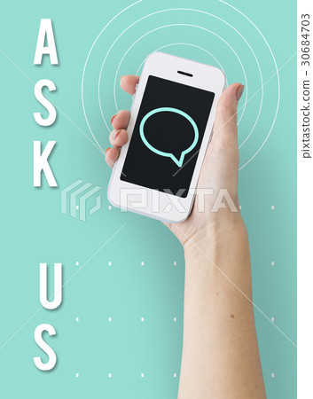 Speech Bubble Contacts Communication Connection Speech Bubble Contacts Communication Connection 30684703