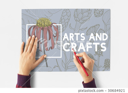 Blooming Floral Arts and Crafts Nature Blooming Floral Arts and Crafts Nature 30684921