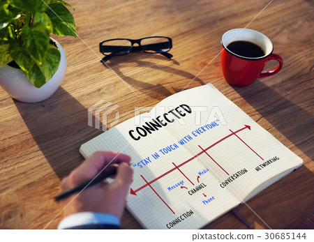 Reach Out Social Platform Connected Arrow Reach Out Social Platform Connected Arrow 30685144